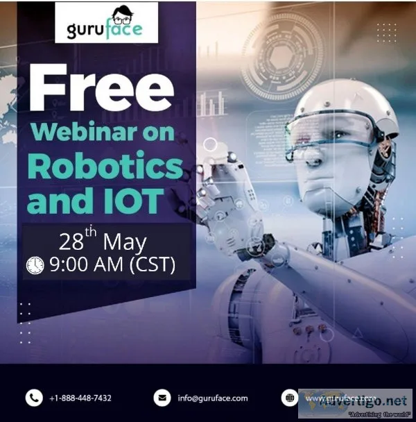 Free Webinar on Robotics and IOT 28th May 2022