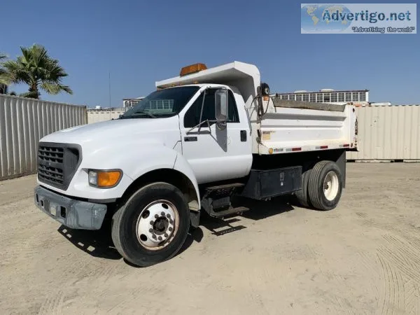 2001 FORD F650 BOBTAIL DUMP TRUCK 80817223