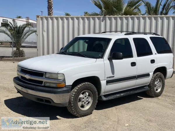 2001 CHEVROLET TAHOE SUV 80816223