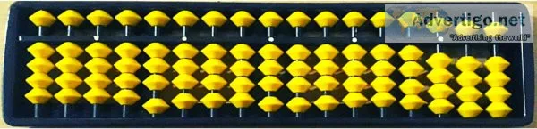 17 rod yellow abacus tool