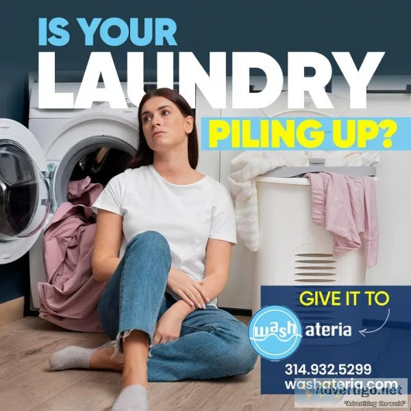 Wash and Fold Pickup and Delivery  Top Service  Washateria