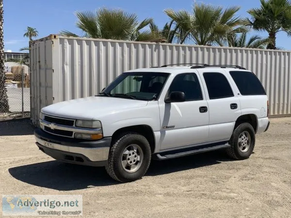 2001 CHEVROLET TAHOE SUV 80815223