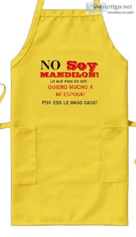 DELANTAR APRON  NO SOY MANDILON