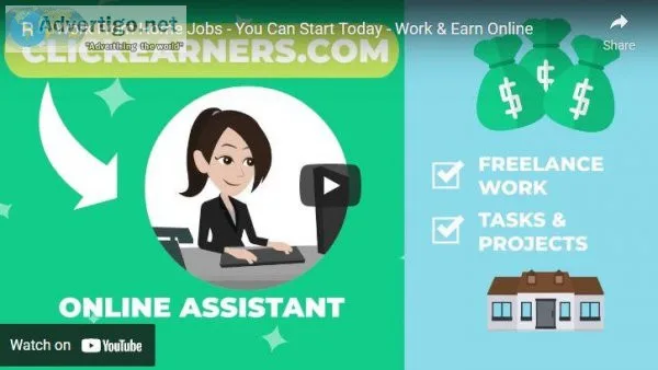 Work and Earn as an Online Assistant