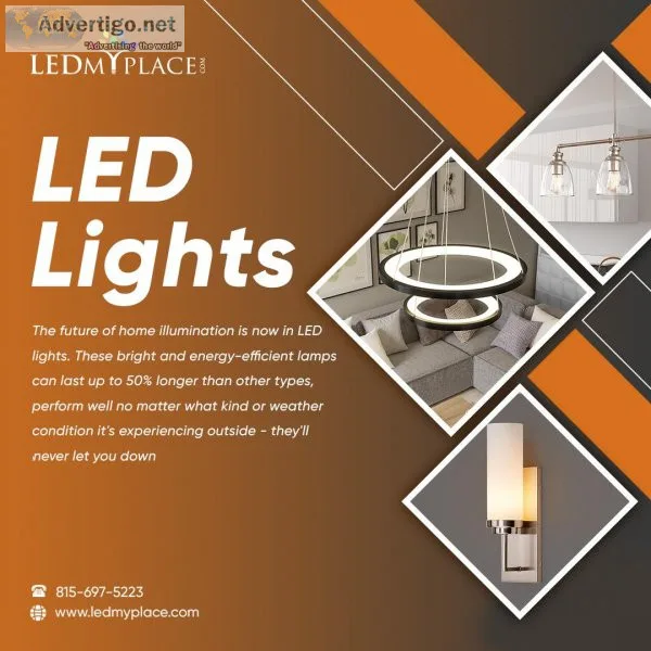 Get an Energy-Efficient LED Lights for Your Place with LEDMyplac