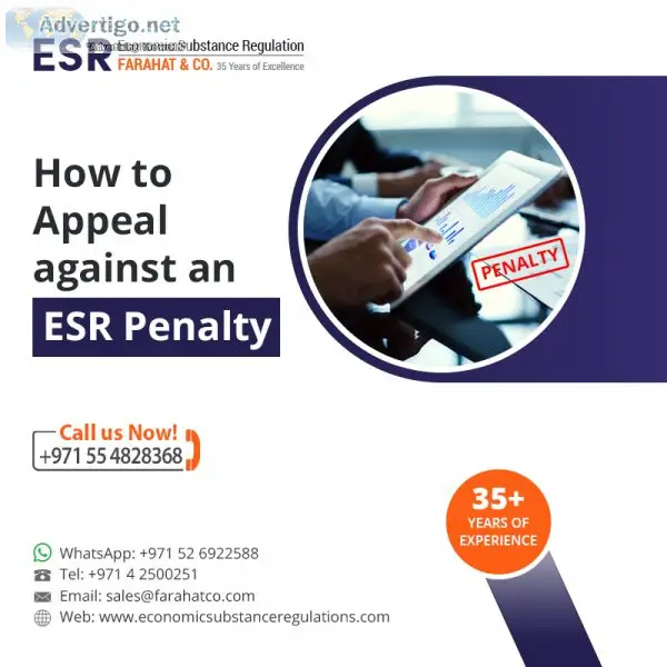 How appeal against esr penalty in uae?