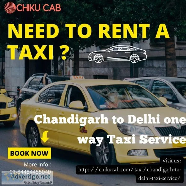 Chandigarh to delhi airport taxi