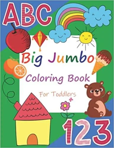 ABC 123 Coloring Book
