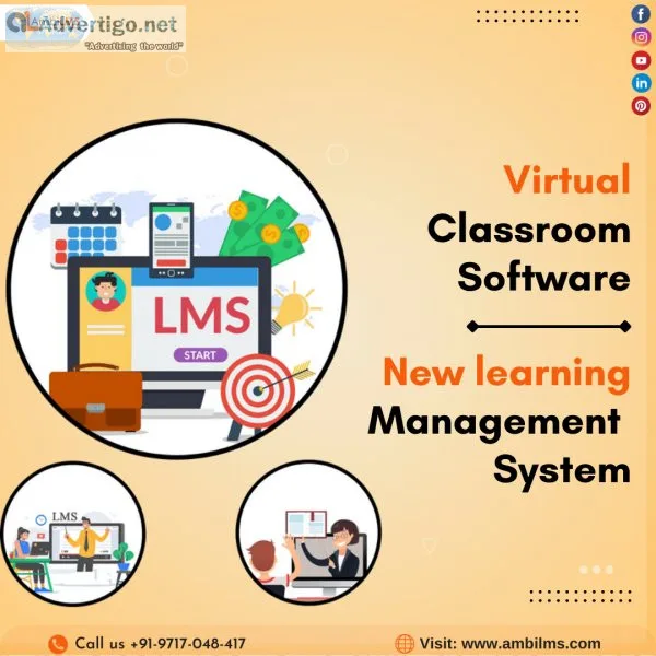 Virtual Classroom software  AmbiLMS - New Learning Management Sy