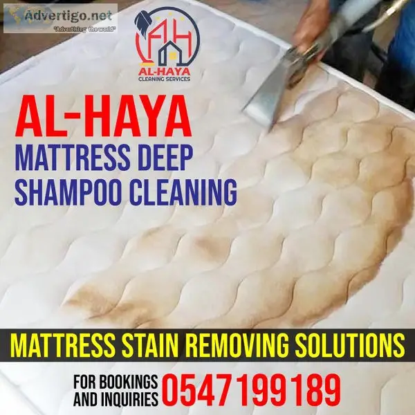 Mattress deep shampoo cleaning 0547199189