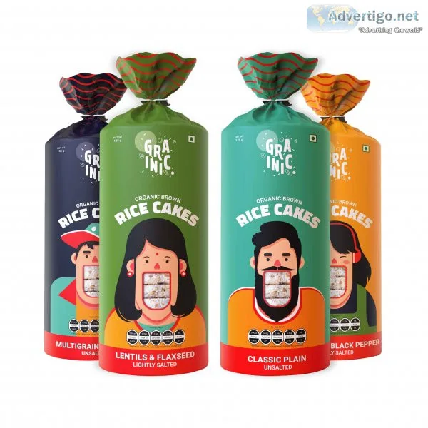 Buy brown rice cakes at best price