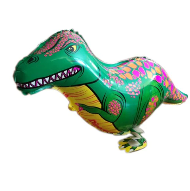 Best Helium Green Dinosaur Walking Animal Balloons In Singapore