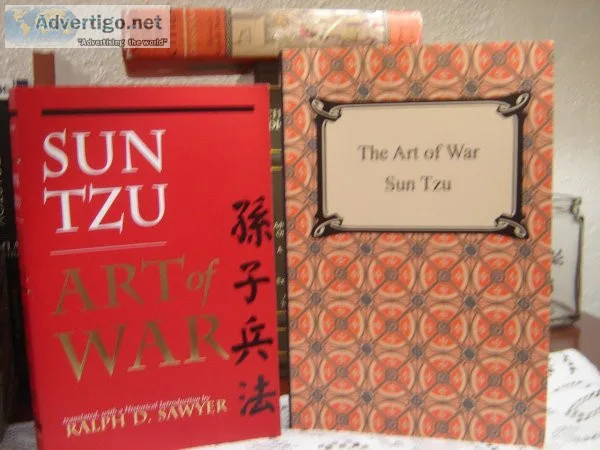 The ART Of WAR by Sun Tzu. 2 softcovers. 1 new 10. and 1 used VG
