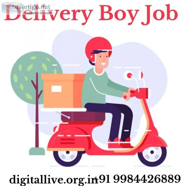 Delivery Boy Job Details can be Found Online