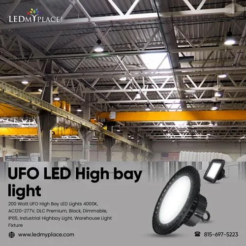 SHOP NOW UFO LED High Bay Lights with High Brightness and Visibi
