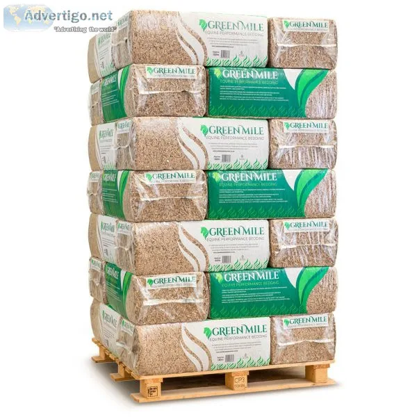 Buy 30 Bale Standard Pallet  Greenmile Bedding