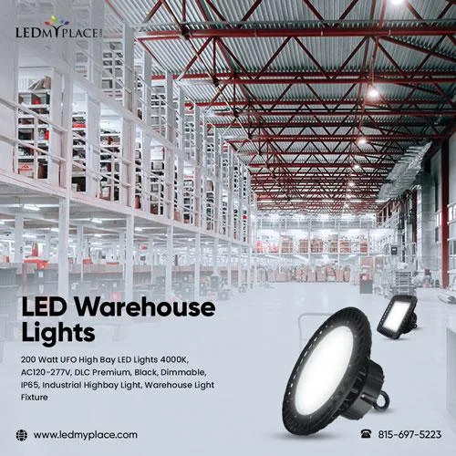 Shop now UL DLC and RoHS Safety-Certified LED Warehouse Lights