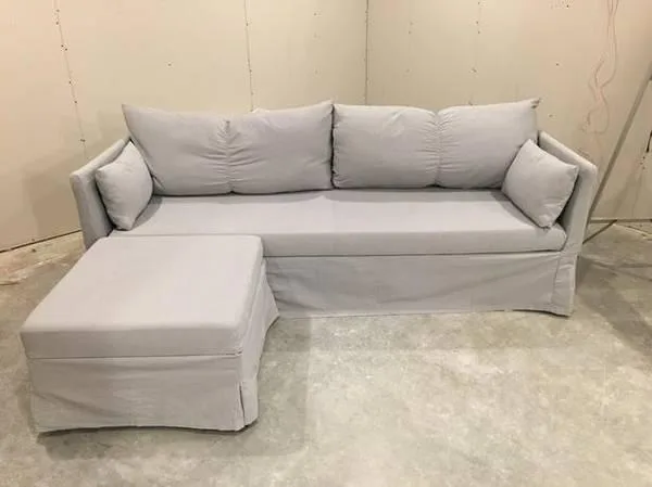 sleeper sofa bed with ottoman and sleeper section