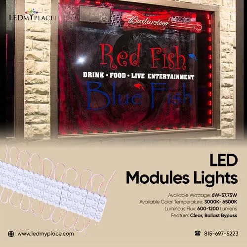 Order Now LED Module Lights the Best Option for Letter Sign Adve