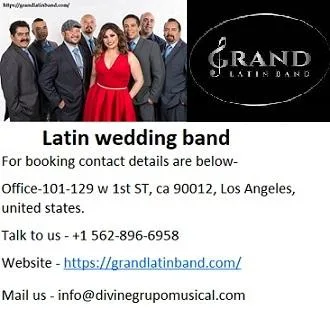 Hire Grand Live Latin wedding band In Los Angeles.