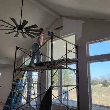 Interior painting, staining, tile work, installs, repairs