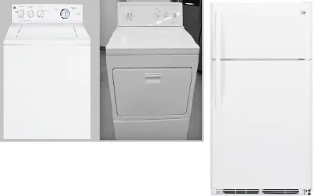 WASHER-DRYER and REFRIGERATOR