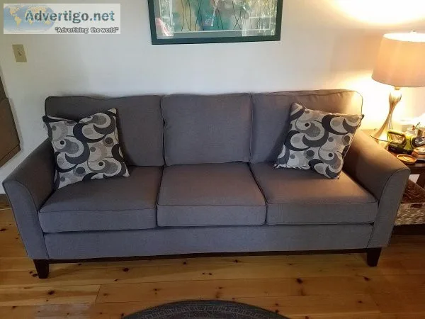 Homelegance Sofa 84&quot Gray