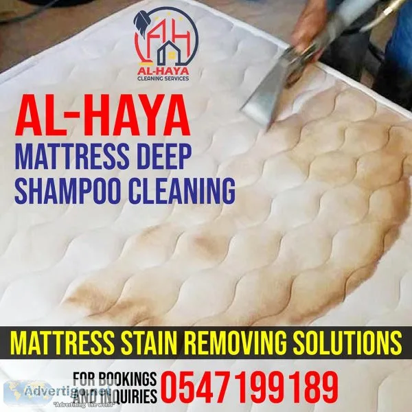 Mattress shampoo cleaning abu dhabi 0547199189