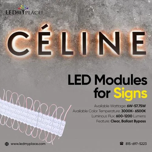 Order LED Modules for Signs Offers Multiple Colors Choose the On