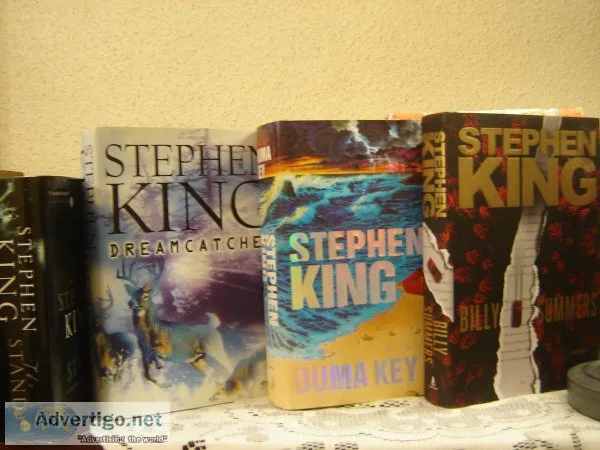  STEPHEN KING Dreamcatcher  Duma Key  Billy Summers. 3 hardcover