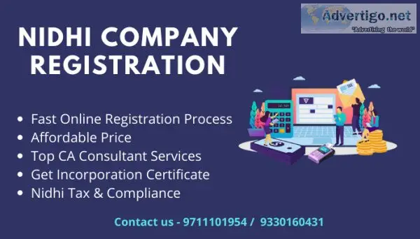 Online nidhi company registration process in Ahmednagar