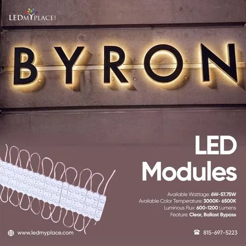 Purchase Now LED Modules the Best Lighting Fixtures for Commerci