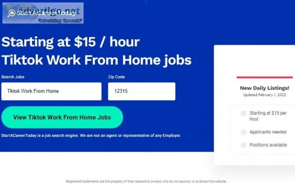 Work From Home Jobs