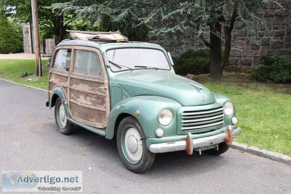 24274 1950 FIAT 500C Giardiniera Station Wagon