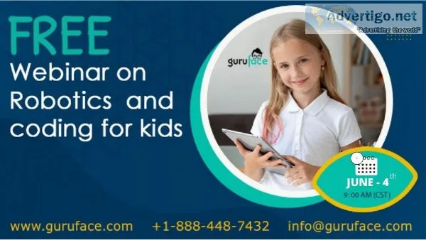 Free Webinar on Robotics and Coding on 04th June 2022
