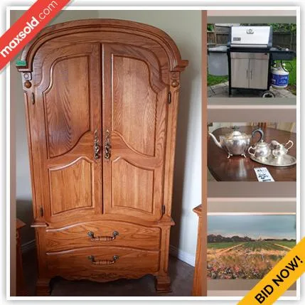 Ottawa Moving Online Auction - Tartan Drive