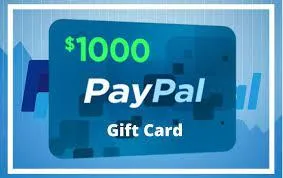 Get Free 1000  Paypal Gift Card