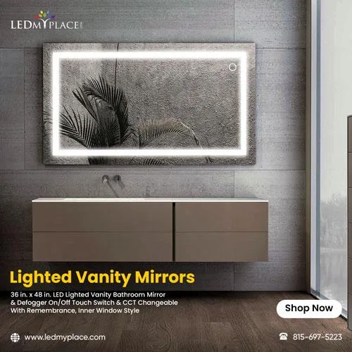 Order Now Stylish and Efficient Lighted Vanity Mirror for Your B