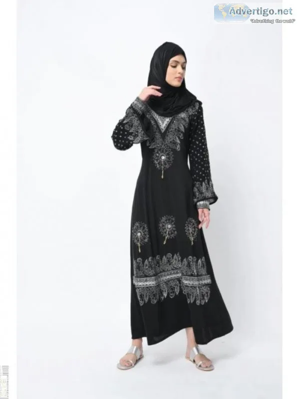 Modest city beautiful designer soft abaya  