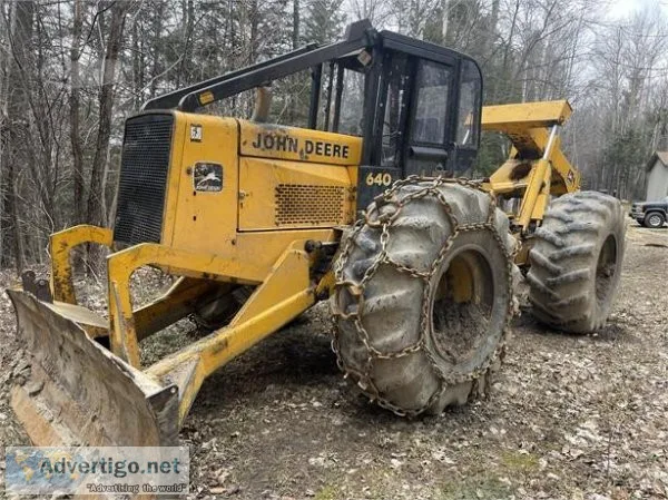 1982 John Deere 640G Skidder For Sale In Harbor Beach Michigan 4