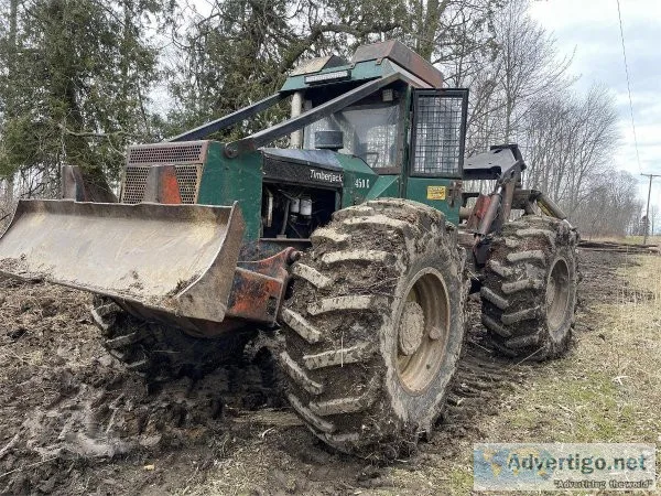 1982 Timberjack 450C Skidder For Sale In Harbor Beach Michigan 4