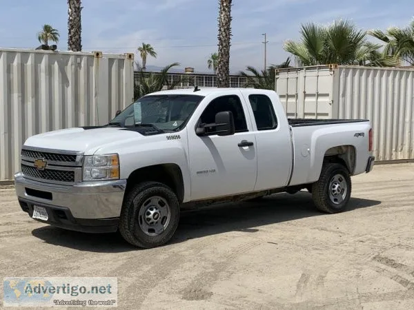 2012 CHEVROLET 2500HD EXTENDED CAB PICKUP TRUCK 4101223