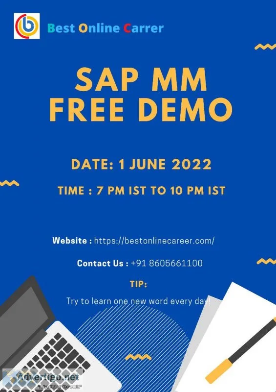 SAP MM Online Free Demo