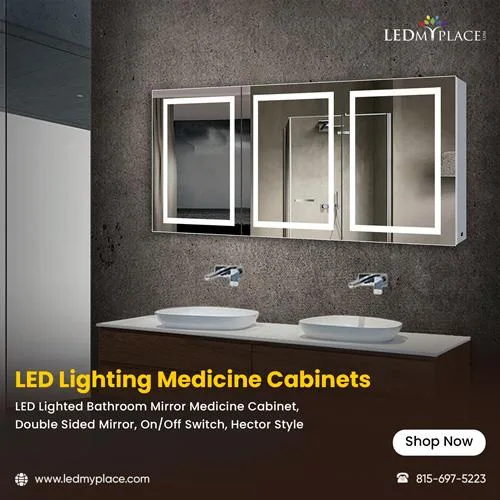 Shop Now LED Lighting Medicine Cabinets an Attractive Bathroom F