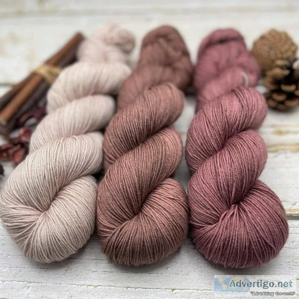 Get This Cocoa Collection Variegated Sock Yarn At Charming Ewe