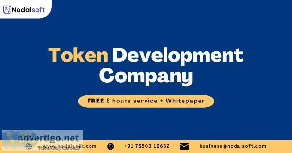 Token development company - create your own crypto token now
