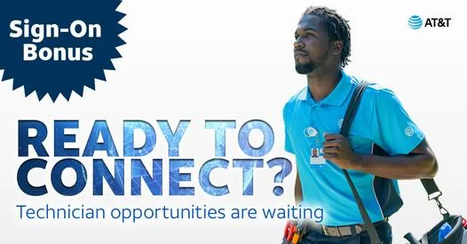 ATandT Installation Technician - 5000 Sign-On Bonus