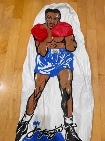 Joe Frazier bop bag with original box wanted