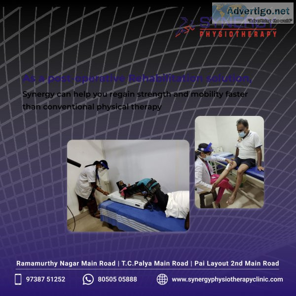 Post-operative rehabilitation in pai layout