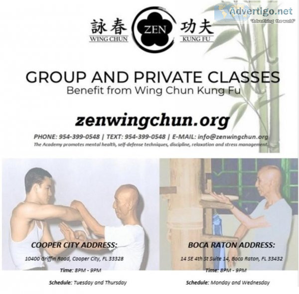 Self defense classes Wing Chun Kung Fu
